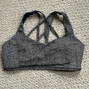 Size 10 Lululemon patterned sports bra